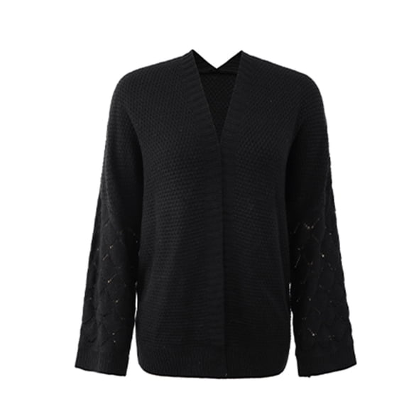 Vedolay Women's Coat Jackets for Women Business Casual Long Sleeve Business Fashion Suit Jackets,Black L