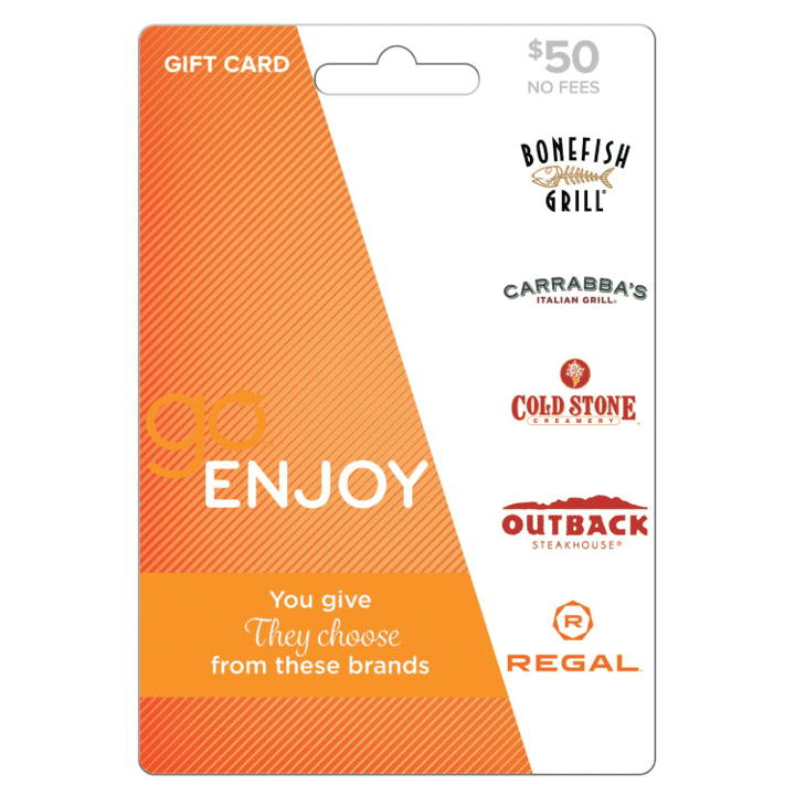 GO Enjoy $50 Gift Card - Walmart.com - Walmart.com