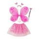 thumbnail image 3 of Disfraz de hada para niñas, disfraz de hada para cosplay. Rosa, 3 of 9