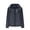 Dark Gray, variant on Antinious Women Versatile Solid Hooded Long Sleeve Loose Breathable Sun Protection Outer Trench Coat