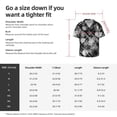 thumbnail image 7 of Haiem Seamless Pattern With Skulls Men's Casual Shirts Short Sleeve Button Down Shirts Fashion Textured Summer Beach Shirt-Large, 7 of 7