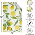 thumbnail image 3 of GZHJMY Lemon Kitchen Dish Towels Set of 1,Dishcloths,Absorbent Soft Towels Hand Towels, Tea Towels,18" x 28", 3 of 7