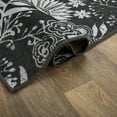 thumbnail image 5 of World Rug Gallery Modern Floral Flowers Indoor/Outdoor Area Rug - GRAY 7'10"X10', 5 of 9