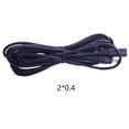 thumbnail image 5 of Tholdsy Cable de extensión de luz Solar para exteriores de Hotel, lámpara para patio trasero, foco, cable de alimentación CC resistente al agua, Adaptadores de corriente 2x0.4, 5 of 5