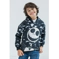 thumbnail image 2 of Disney Nightmare Before Christmas Jack Skellington Toddler Boys Fleece Pullover Hoodie Toddler to Big Kid, 2 of 5