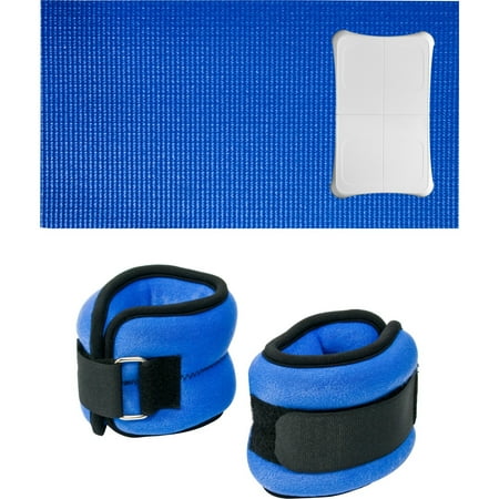 CTA Digital Wrist/Ankle Weights & Mat Kit