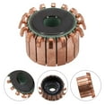 thumbnail image 3 of Long Lasting Silver Copper Electric Motor Commutator 1Pc 8X26X17 6 (17)Mm 16P Teeth Gear High Dielectric Strength, 3 of 9