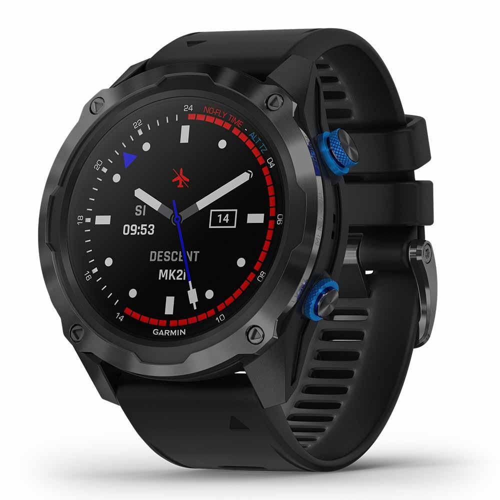 Garmin Descent Mk2i (Titanium Carbon Gray DLC/Black) Dive Computer Smartwatch Bundle | with PlayBetter Dry Bag Set | Diving Watch