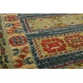 thumbnail image 5 of Unique Loom Fars Collection Tribal Modern Casual Runner Rug, 2 x 6 Feet, Blue/Red, 5 of 5