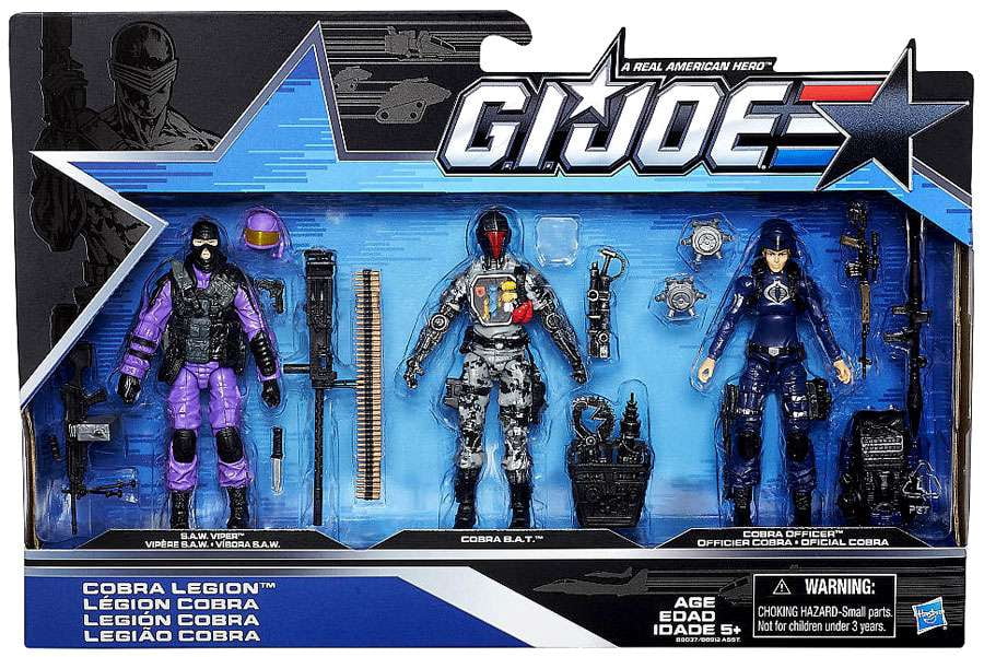 GI Joe TRU Exclusive 50th Anniversary Cobra W.O.L.F. Arctic Showdown (1A