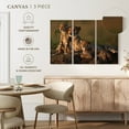 thumbnail image 5 of Elephant Stock Safari Cheetah Family Wall Art - Horizontal Multi Panel Canvas - Living Room Wall Decor - Animal Multi Panel - Green And Brown Decor - 33" x 20", 5 of 8
