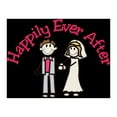 thumbnail image 3 of CafePress - Happily Ever After Pajamas - Women's Dark Pajamas, 3 of 4