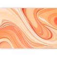 thumbnail image 2 of Wall Mural - Peach Abstraction - Abstraction with Smoothly Transitioning Colors in Orange Tones, 2 of 5