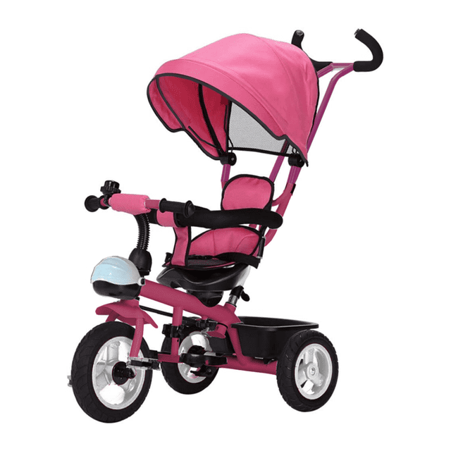 Triciclo Carriola Para Niños Komfort Con Barra De Empuje