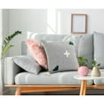 thumbnail image 3 of LR Home Sophisticated Blush Swiss Zeal Throw Pillow, 3 of 9