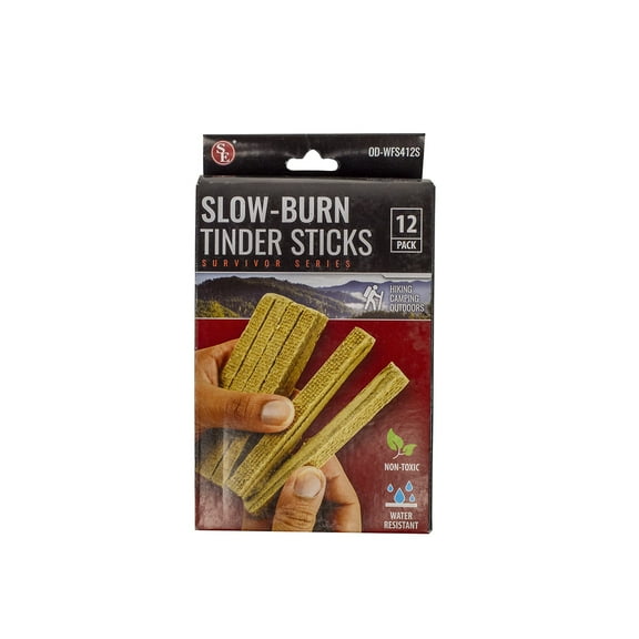 Emergency Campfire Fire Starter Tinder Sticks Survival Gear Camping Firestarter Supplies Essentials