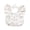 Little Kumquat, variant on Flying Sleeve Baby Catcher Bib Angel Wing Designed Bib PU Water Proofing Layer Infants Feeding Bib Saliva Towel