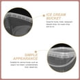 6Pcs Reusable Ice Cream Buckets Small Ice Cream Holders Freezer Dessert