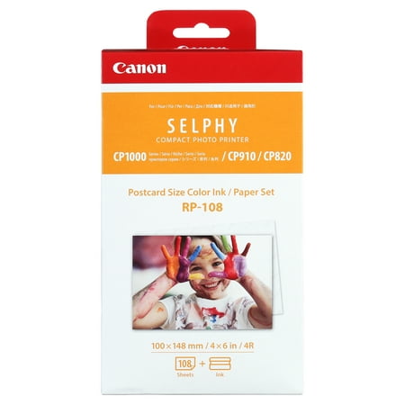 UPC: 0013803221756 | Canon 8568B001 (RP-108) Ink & Paper Combo Pack  Tri-Color