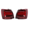 thumbnail image 2 of Led Brake Lamp VLAND Full LED Tail Lights Cherry Red Lens Dynamic Turn Signal Lamp IP67 Waterproof For RHD, 2 of 8