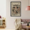 thumbnail image 3 of Historic Framed Print, [Japanese Ukiyo-e print] - 1113, 17-7/8" x 21-7/8", 3 of 9