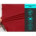 thumbnail image 6 of Little Donkey Andy Men's Hiking Cargo Shorts with 9 Pockets Lightweight Water-resistant Quick Dry Golf Travel Shorts Red S, 6 of 7
