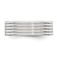 thumbnail image 3 of Sterling Silver 7mm Polished 5-Row Fancy Band Size 13, 3 of 6