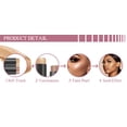 thumbnail image 3 of Pink Shimmer Highlighter Stick, Waterproof Face Brightening Makeup, Long-Lasting Glow Highlight for Fair Skin, 3 of 5