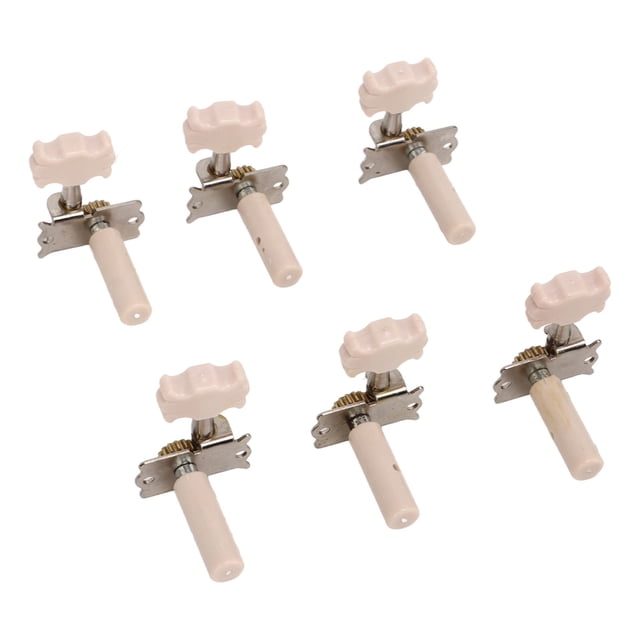 Guitar Peg Tuner, 3L3R Durable Easy To Install Decorative Classical Guitar Tuning Peg Exquisite Appearance For Replacement