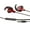 3 5 interfaces-Red, variant on Noise-Reducing Sports Earbuds with Secure Hook, Mic & general Connectivity for Cycling/Jogging (115)