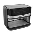 thumbnail image 2 of Kalorik 9.5L (10 Quart) Dual Basket Digital Air Fryer with Bonus Tongs & Silicone Pad FT 51924 BK, 2 of 9