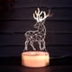 thumbnail image 3 of Lámpara 3D de amor romántico, luces de noche Led de acrílico, lámpara de mesa para niños, luces de señal de neón de navidad, regalos de cumpleaños del Día de San Valentín, 3 of 4