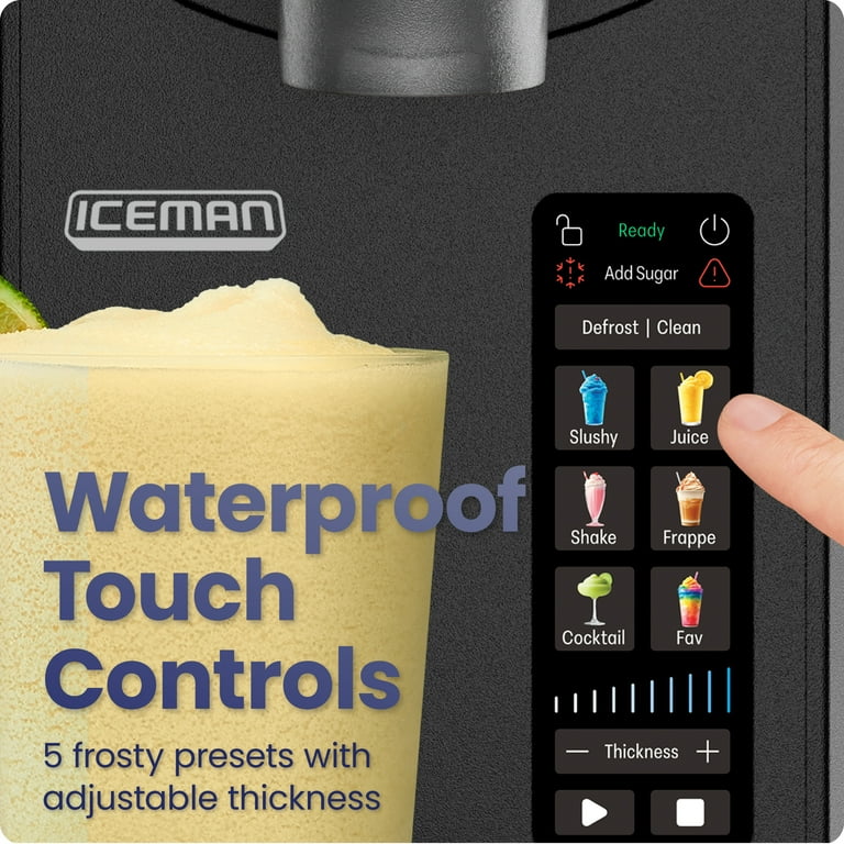 Iceman by Chefman Slush-Ease MAX 90oz Slushy Maker with Touch