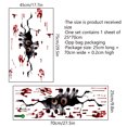 thumbnail image 1 of Pegatinas de pared con huellas de manos, calcomanías para nevera, decoraciones de Halloween, pegatina para ventana, 2 uds., 1 of 3