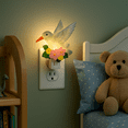 thumbnail image 3 of Novelty Lights LED Lamp Hummingbird with Flowers Spring Easter Decoration Night Light with Swivel Plug, 3 of 6