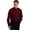 BURGUNDY, variant on Men's Big And Tall Banded Collar Shirt, Style 1392