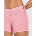 thumbnail image 5 of Shorts CRZ YOGA Sensación Desnuda 4" Cintura Alta Rosa S, 5 of 5
