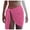Hot Pink, variant on Swimsuit Coverup For Women Summer Solid Beach Skirt Side Knot Short Skirt Swimsuit Bathing Suit Cover Ups
