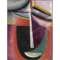 thumbnail image 3 of Alexej von Jawlensky 15x18 Black Modern Framed Museum Art Print Titled - Abstract Head, Mysterium (1925), 3 of 5