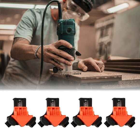 Yeacher 4PCS 90 Degree Angle Corner Clamps Woodworking Right Angle Fixing Clamps Bar Clamps Adjustable