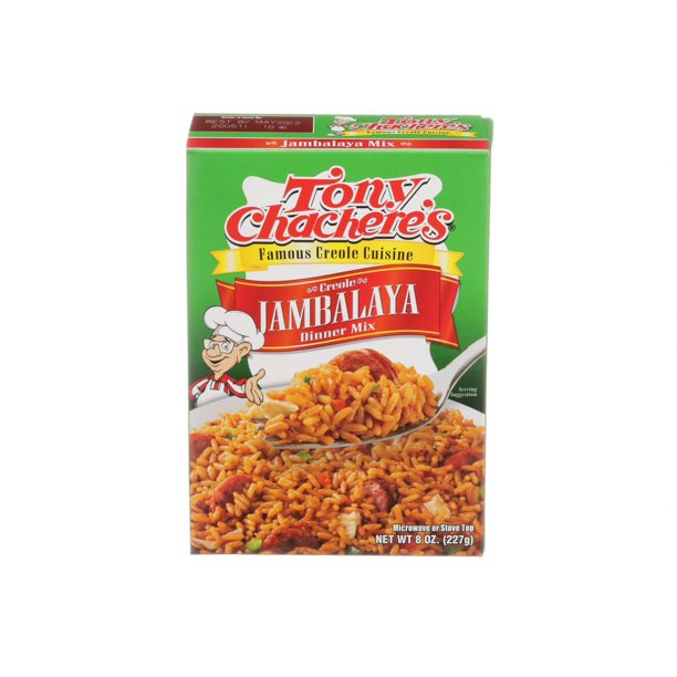 Tony Chachere’s, Rice, Dinner Mix, Cajun, Jambalaya, 8 oz