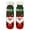 Red-Santa Claus, variant on Fanient Women's Fuzzy Slipper Socks with Non-Slip Grippers Fleece Sherpa Lined Warm Socks Christmas Gifts for Womens Mens