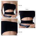 thumbnail image 4 of Top de tubo hueco para mujer, camiseta sin mangas corta sin mangas ajustada de Color puro elegante a la moda de verano para fiesta, 4 of 5