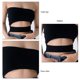 thumbnail image 4 of Top de tubo hueco para mujer, camiseta sin mangas corta sin mangas ajustada de Color puro elegante a la moda de verano para fiesta, 4 of 5