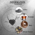 thumbnail image 2 of Pet Paw Print Heart Urn Necklace for Ashes Cremation Jewelry for Loved Ones Always With Me Cremation Necklace for Men and Women Ash Necklace Jewelry, 2 of 9