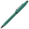 thumbnail image 2 of Cross Century® II Translucent Green Lacquer with Polished Black PVD Appointments Ballpoint Pen, 2 of 7
