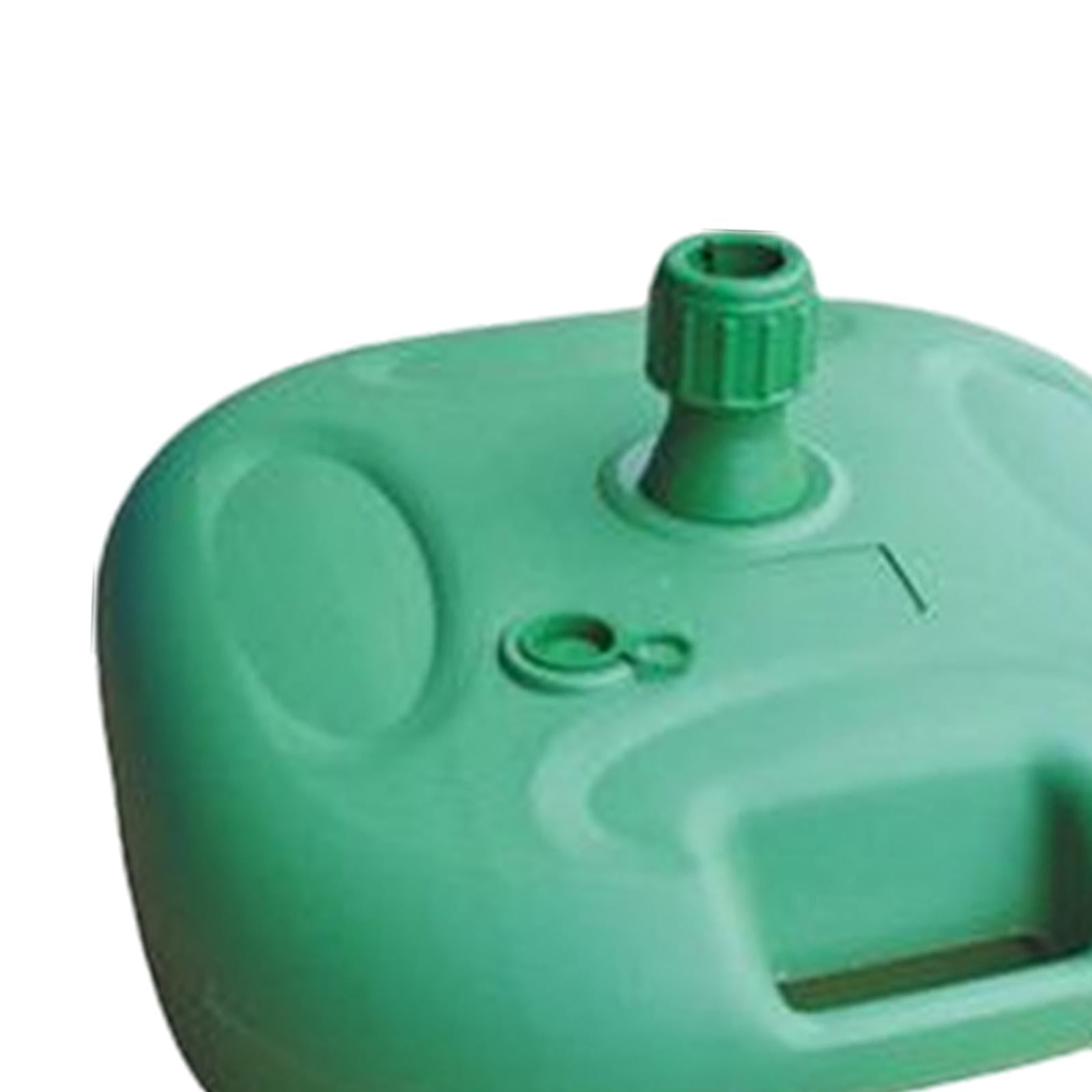 Axioma Heavy Duty Outdoor Umbrella Stand Water Filled Weight Patio Umbrella Stand Sun Green