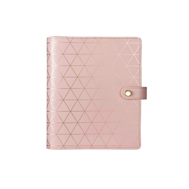 Gold Foil Loose-Leaf Premium Notebook In Minimalist Ins Style With Detachable Pages And Artistic Hand-Drawn Illustrations, Creative And Exquisite Stud