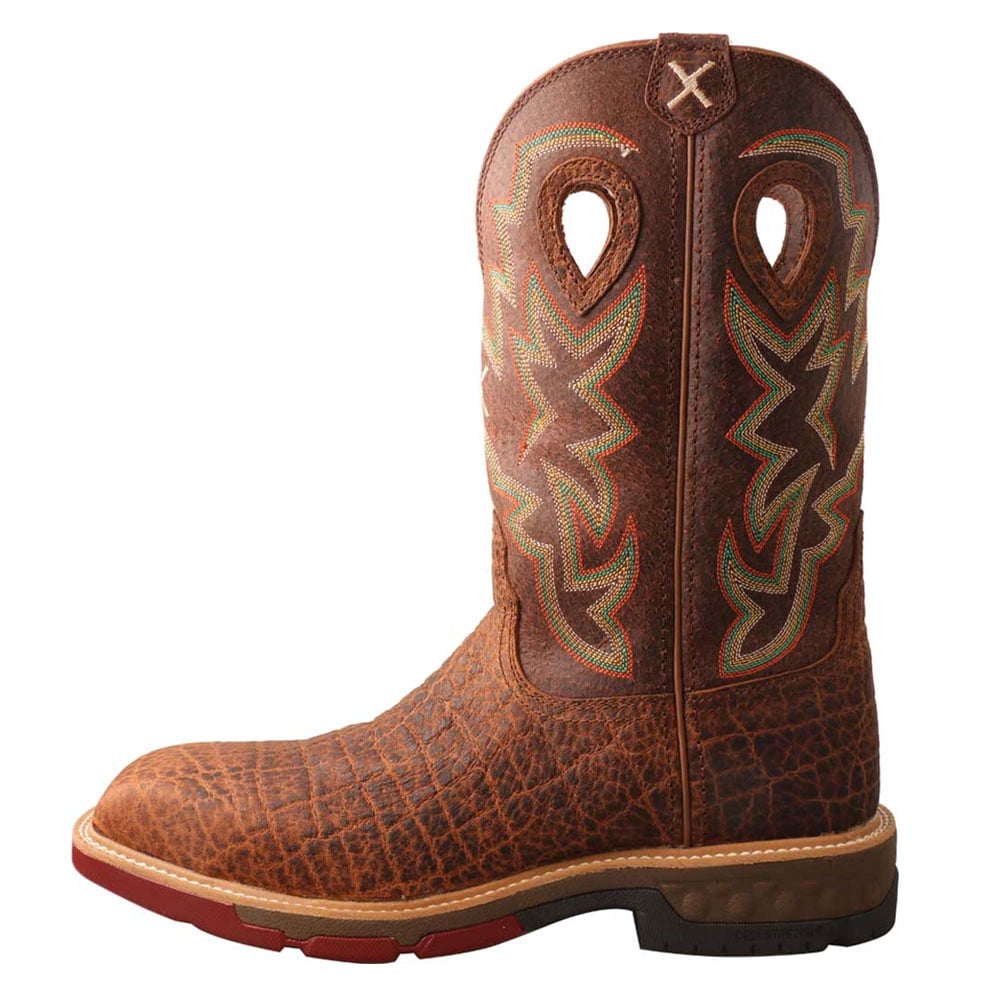 TWISTED X Tan Elephant Print 