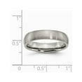 thumbnail image 2 of Mens Titanium 5mm Comfort Fit Wedding Band Ring, 2 of 5